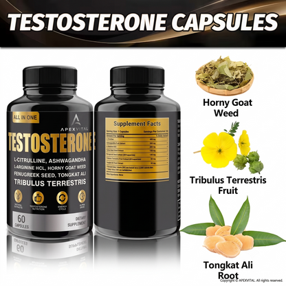 ApexVital Testosterone Support — All in One