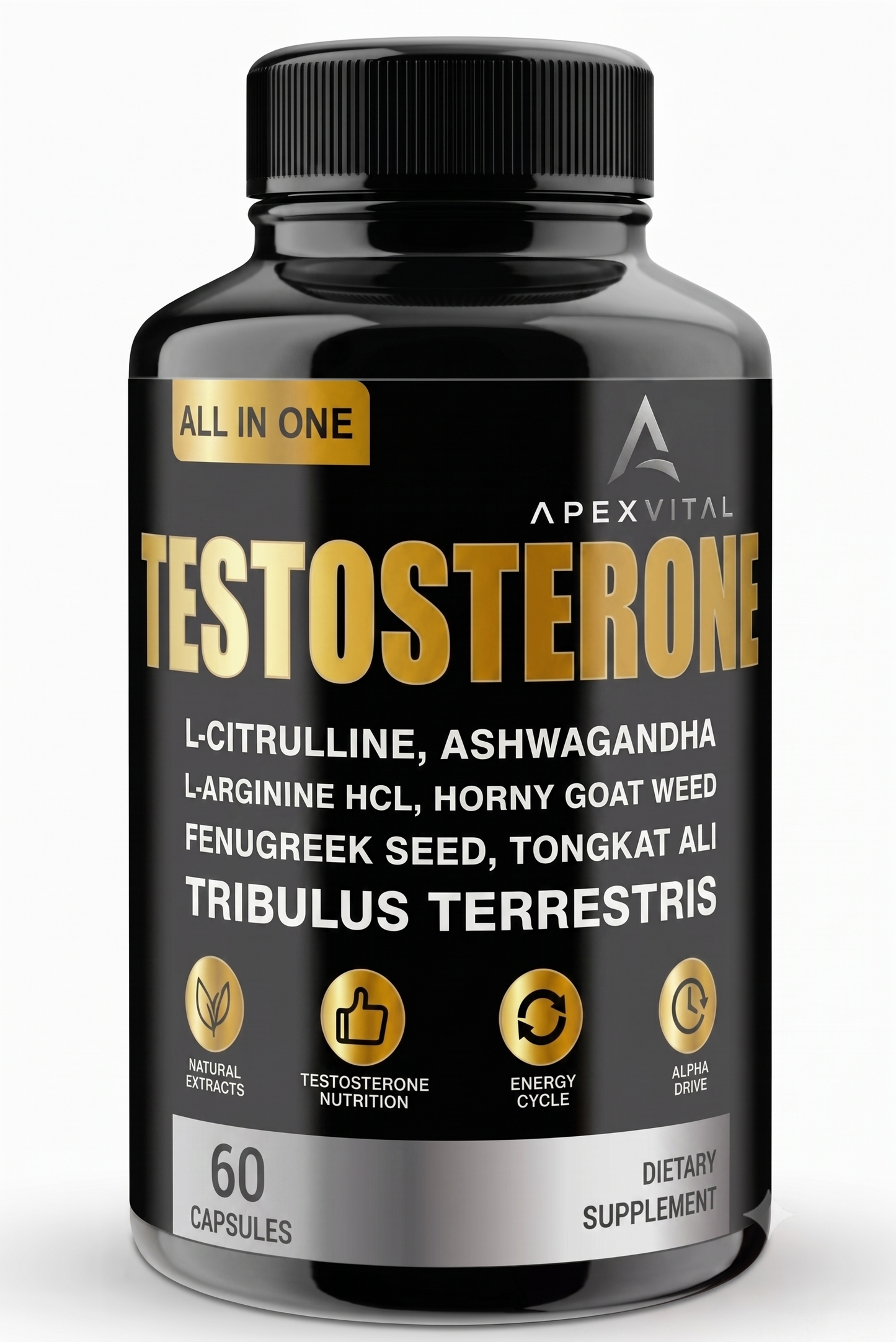 ApexVital Testosterone Support — All in One